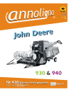 John Deere Mähdrescher Typen 930 & 940 19.73 Bild- Ersatzteilliste & Explosionszeichnungen - annoligno 438